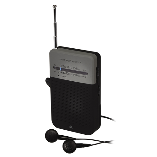 APR10 - AM-FM Pocket Radio